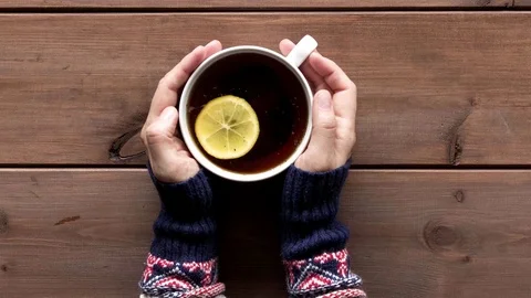 Preparing winter tea, stop motion Vídeo Stock 84097166