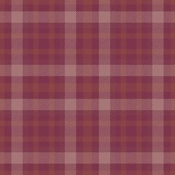 Preppy plaid vector textile, upscale check background fabric. 1950s pattern.. Stock Illustration