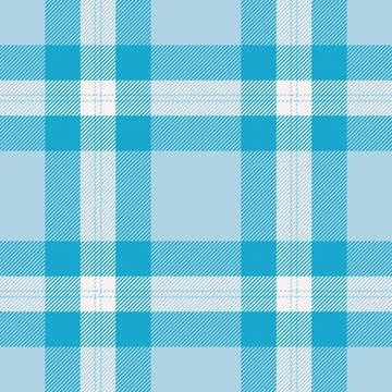 Preppy vector pattern tartan, nostalgic plaid seamless check. France fabric.. Stock Illustration