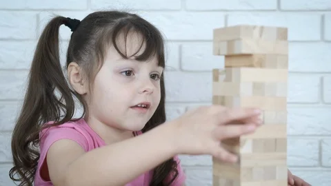 Preschool child development. Video stock 104872477