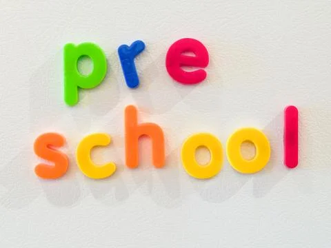 Preschool concept Stock Photos