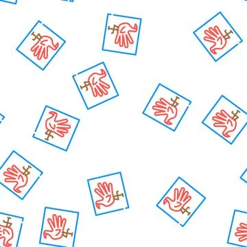 Preschool sections vector seamless pattern イラスト素材