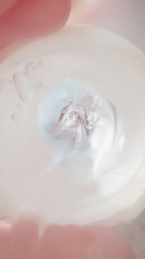 Preschooler drinks water through white silicone nipple Stock Footage 307461397