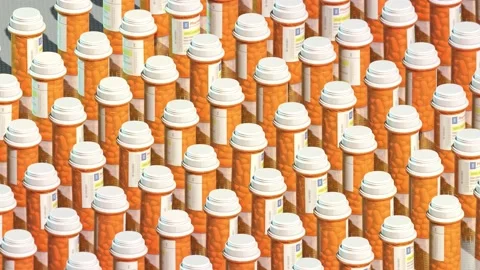 Prescription bottle Stock Footage 139390792