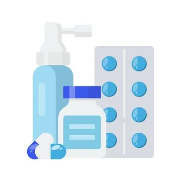 Prescription medication vector design element Stock-Illustration