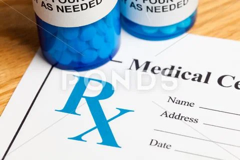 Prescription Medicine Stock Photos