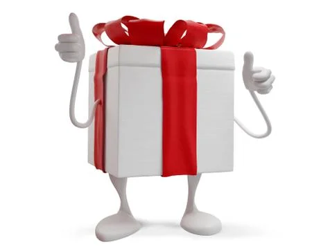 Present 3d-illustration Stock Illustration