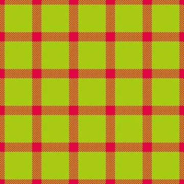 Present background seamless check, summer tartan vector textile. Beige plai.. Stock Illustration
