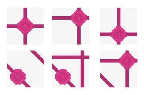 Present with bow Stock-Illustration