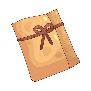 Present with Bow illustration Stock Illustration