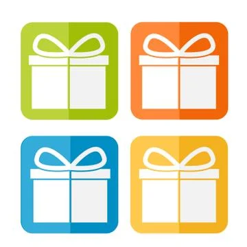 Present box Stock Illustration