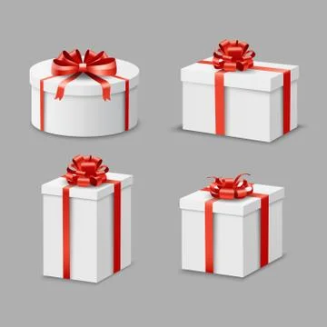 Present Box Set Stock Illustration