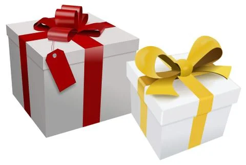 Present boxes Illustrazione stock