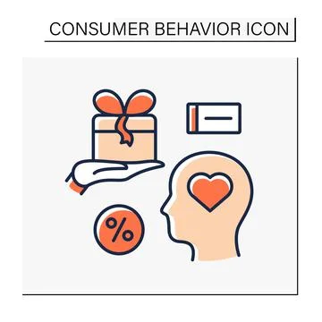 Present color icon Stock Illustration