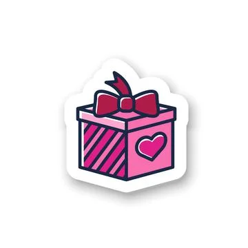 Present color patch Stock Illustration