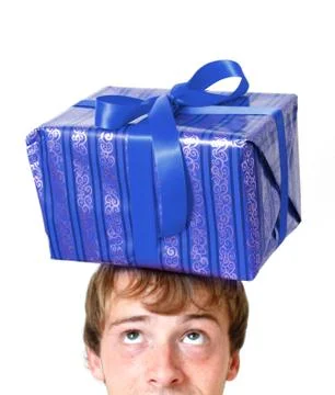 Present on head Stock Photos