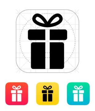 Present icon Stock-Illustration