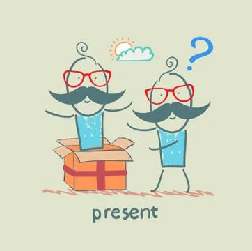 Present Illustrazione stock