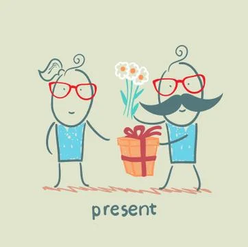 Present Stock Illustration
