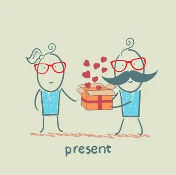 Present Stock Illustration