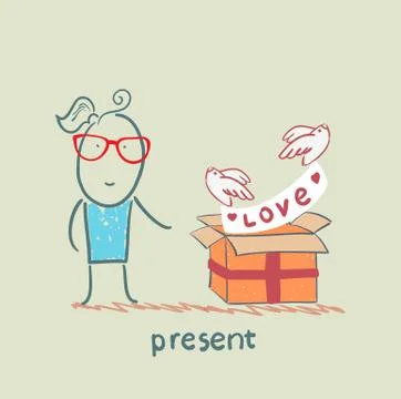 Present Stock Illustration
