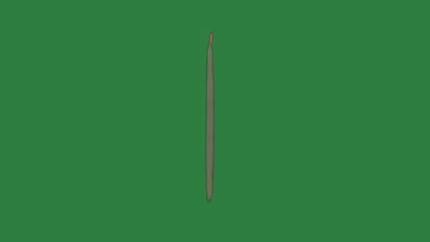 Present on it gift box an arrow pointing to the right pencil hearts isolated Video stock 336890483
