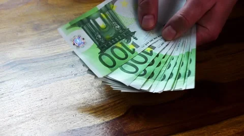 Present of many banknotes Video stock 48185910