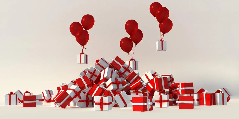 Present party Stock Illustration