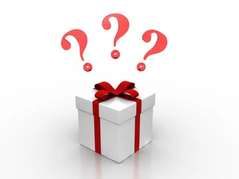 Present question Stock Illustration