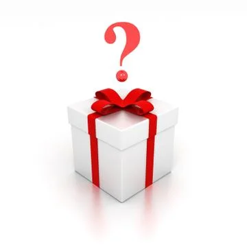 Present question Stock Photos