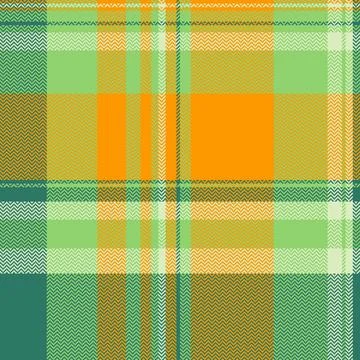 Present seamless plaid pattern, scottish tartan check textile. Preppy fabri.. 库存插图