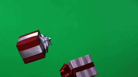 Present, Slow Motion Stock Footage 10700825