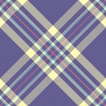 Present textile pattern check, motif tartan texture plaid. Primary backgrou.. 스톡 일러스트
