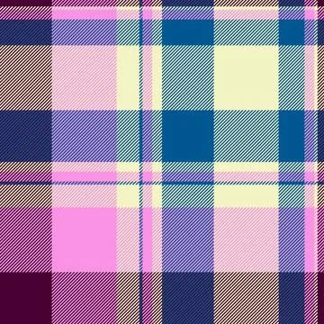 Present textile pattern vector, artistic seamless fabric plaid. Variety tar.. Stock Illustration
