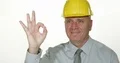 Presentable Company Engineer Make Ok Hand Sign Smiling Attitude Agreed Results 4k or 4k+ Resolution