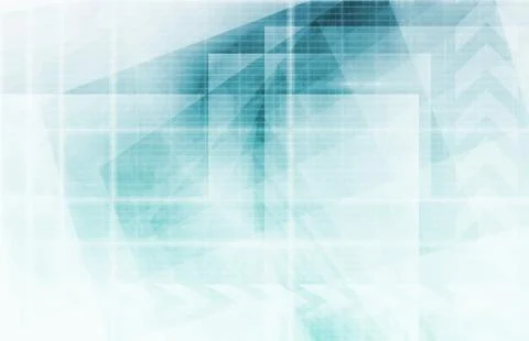 Presentation abstract Stock Illustration