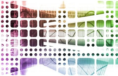 Presentation abstract 스톡 일러스트