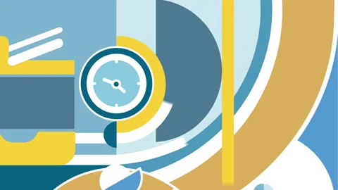 Presentation background animation Video stock 97134365