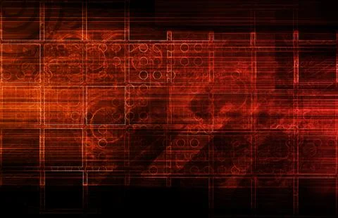 Presentation background Illustrazione stock