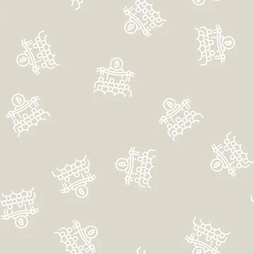 Presentation bitcoin line seamless pattern Stockillustratie