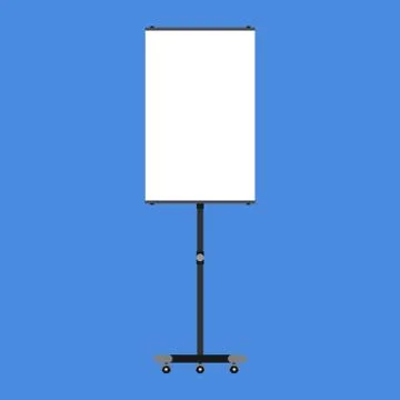 Presentation board business vector office education icon. Meeting conference  Stock Illustration
