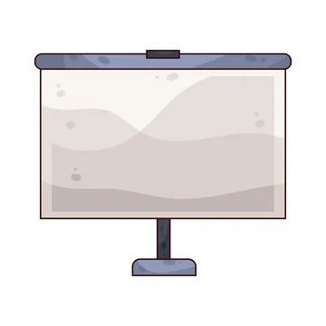 Presentation Board illustration Stock Illustration