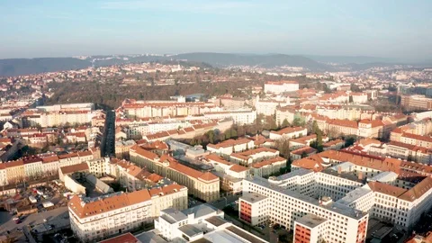 Presentation-Brno houses Stock Footage 119528559