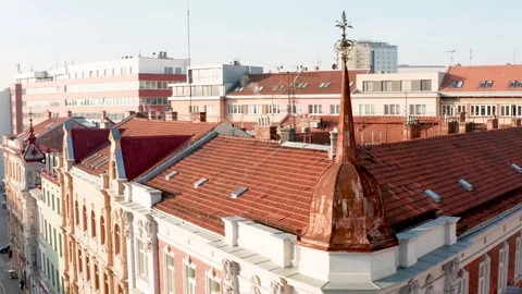 Presentation of Brno houses Stock Footage 119529162