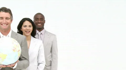 Presentation of a business team Stock Footage 617969