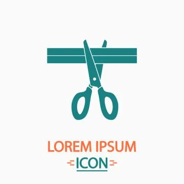 Presentation computer symbol Stock Illustration