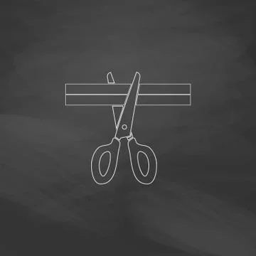 Presentation computer symbol Illustrazione stock