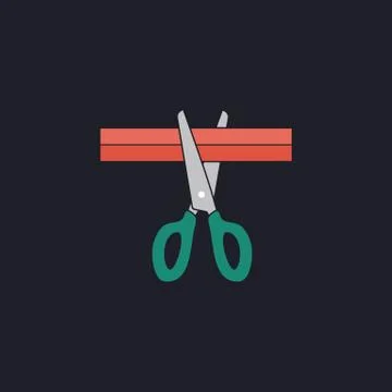 Presentation computer symbol イラスト素材