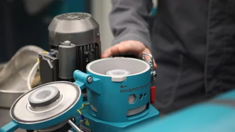 Presentation of cone mill Stock Footage 99179376