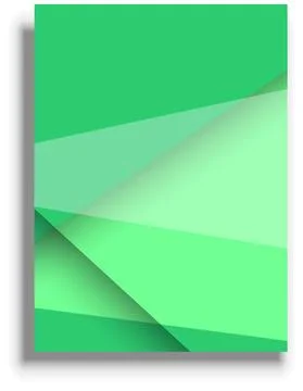 Presentation cover template, vector background Illustrazione stock